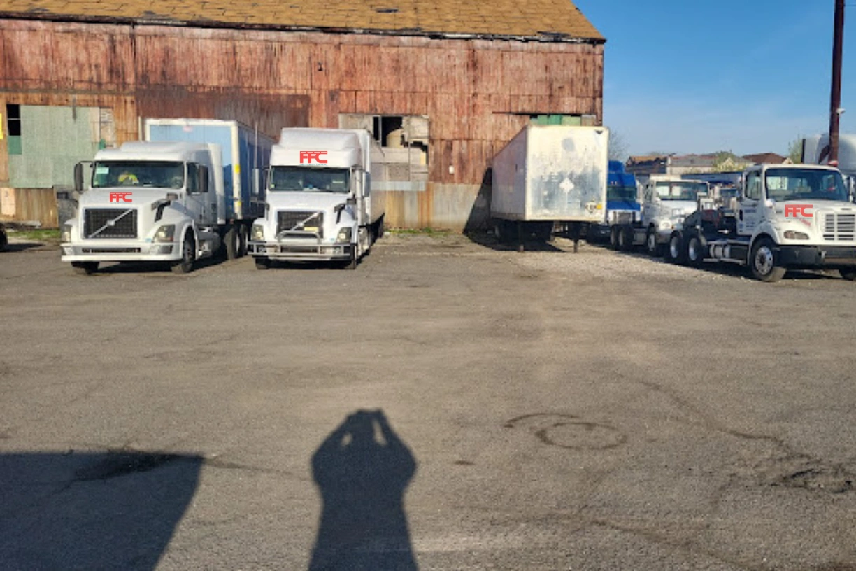 Trucks in Parking